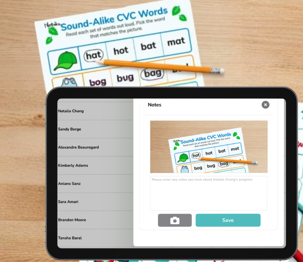Multimedia Capture of Real-Time Literacy Skills
